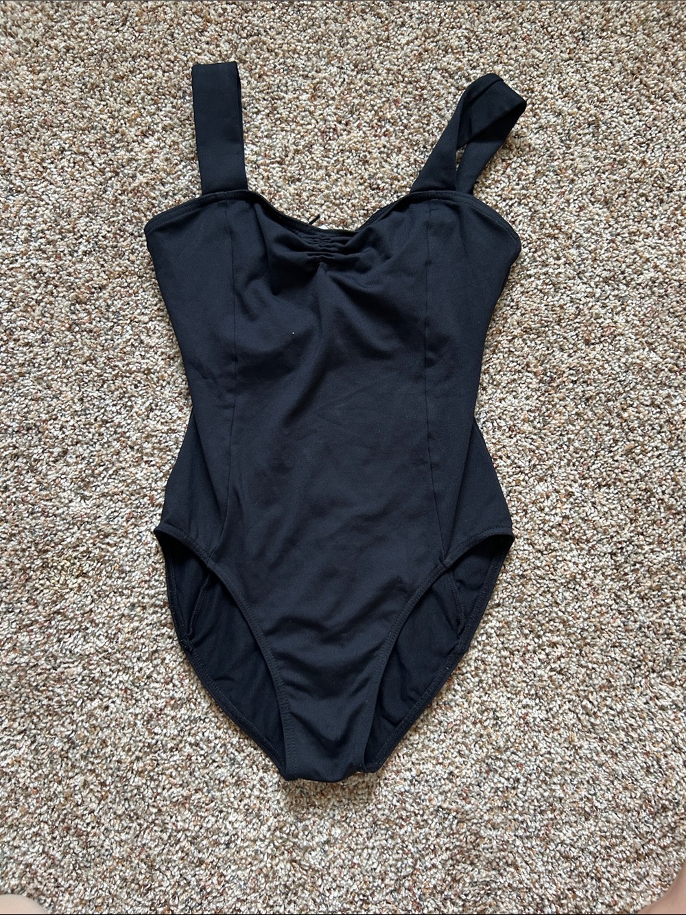 Mondor Classic Black One-Piece Swimsuit